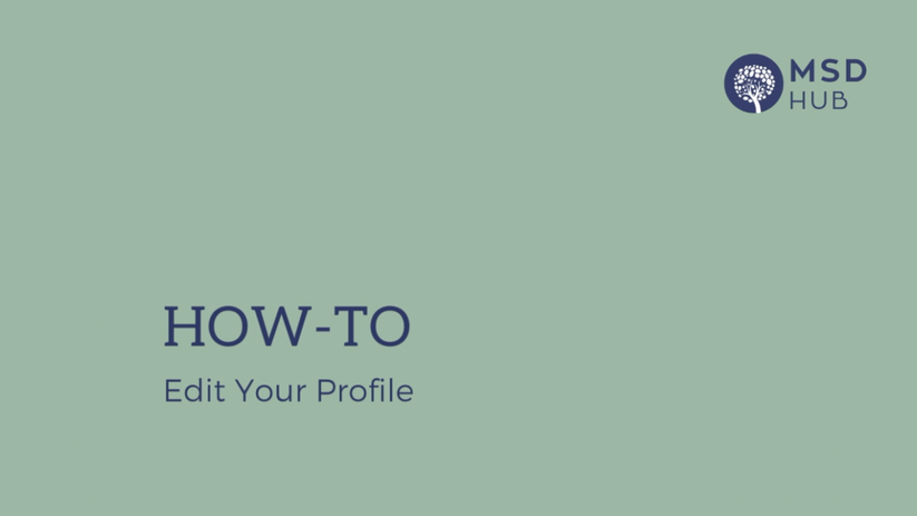 How-To Edit your Profile